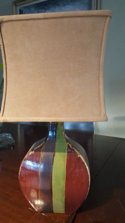 Table lamp from pier 1