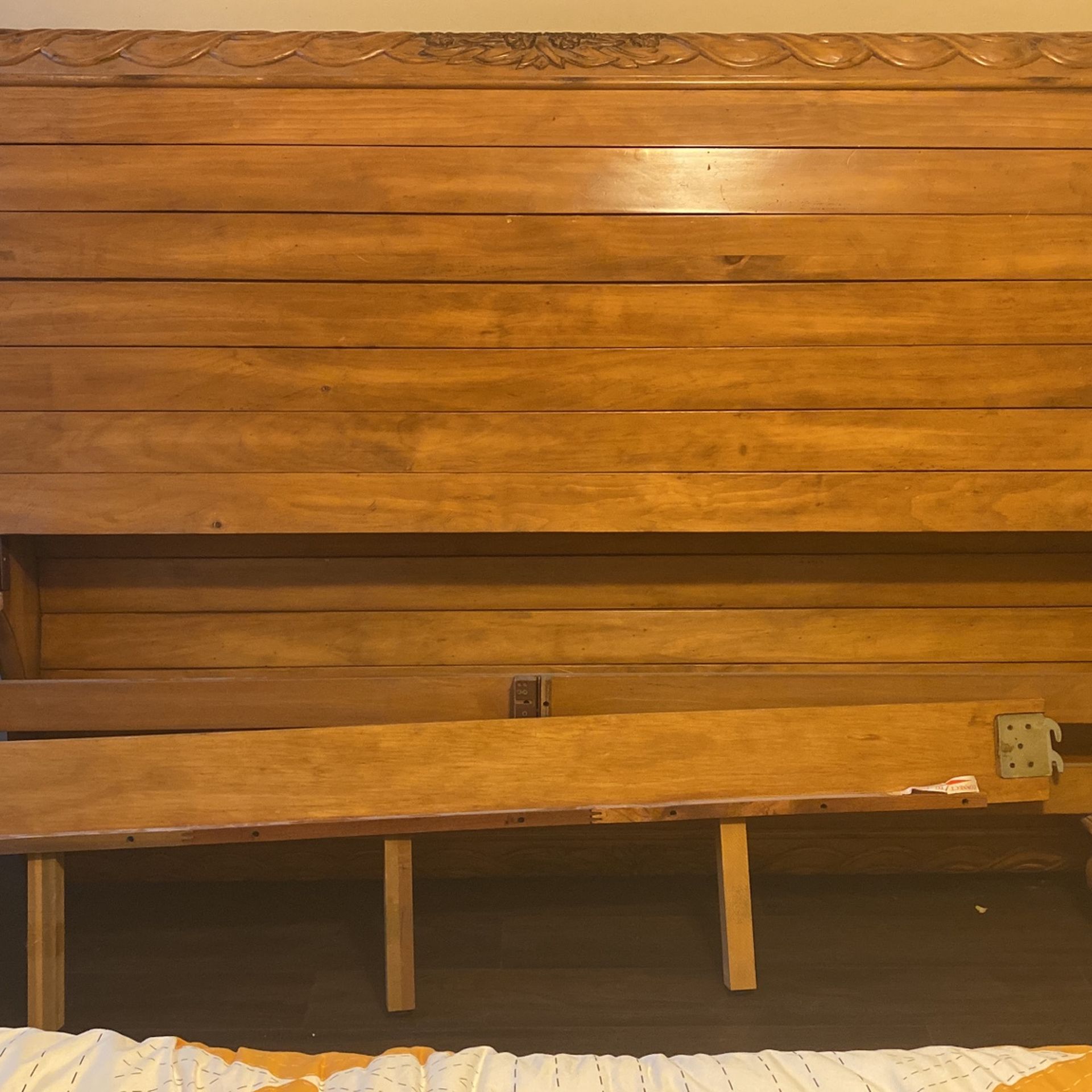 California King Size Sleigh Bed