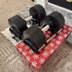 50 Ib Adjustable Dumbbells (New in Box)