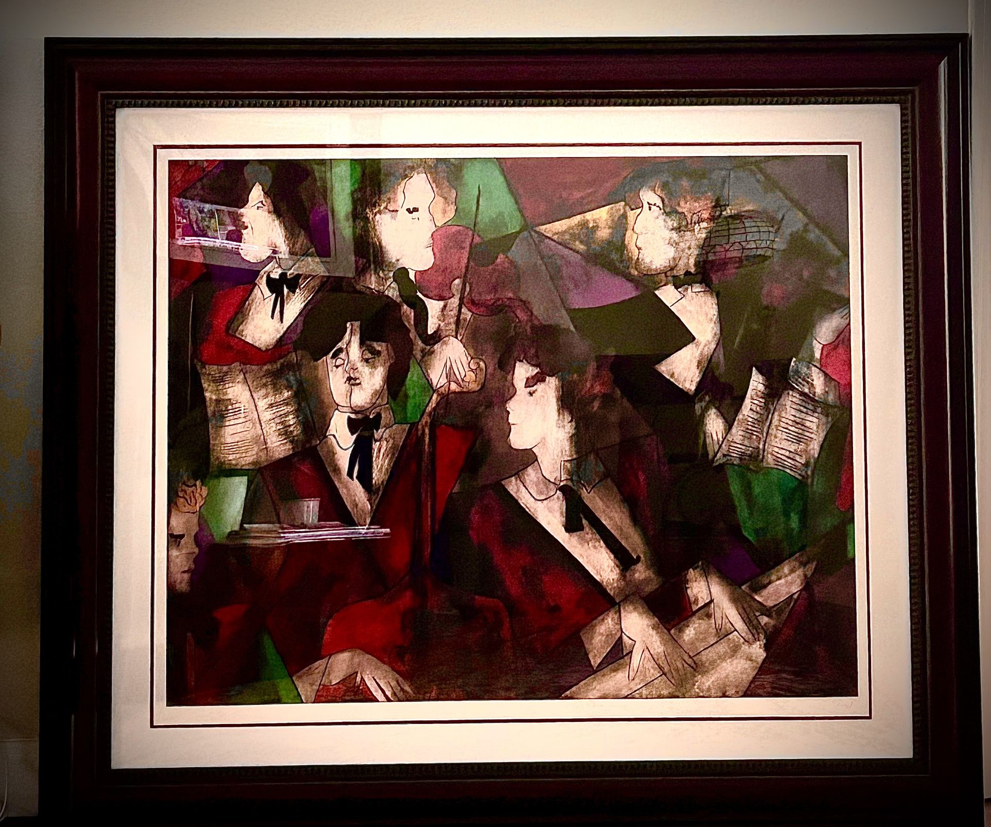 Seriolithograph Linda Le Kinff