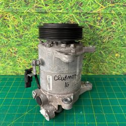 16-19 MINI COOPER CLUBMAN F54 HVAC A/C AIR CONDITIONING COMPRESSOR OEM