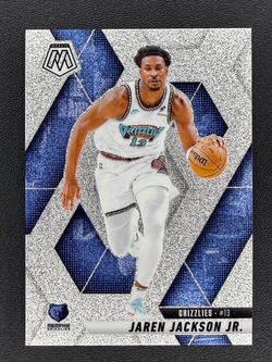 2024-25 Panini Mosaic Jaren Jackson Jr. #198 Silver Glitter Prizm Grizzlies