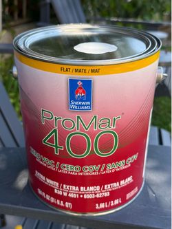 ProMar 400 Swiss Coffee Sherwin Williams Paint- NEW