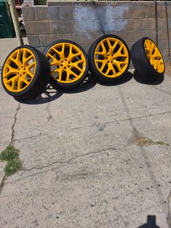 26 inch  snowflake 6 lug rims