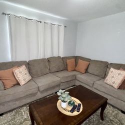 Gray Sectional 