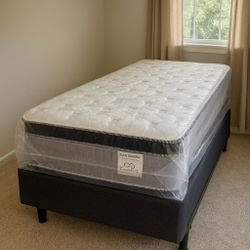 Twin Size Mattress 14” Pillow Top – Brand New, Premium Comfort & Quality – Also Full, Queen & King – Same Day Delivery!