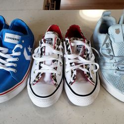 Converse/ K-Swiss Shoes Size 6