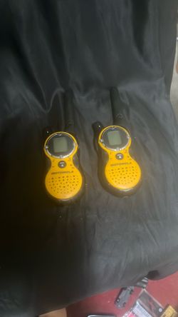 Motorola walkie talkies