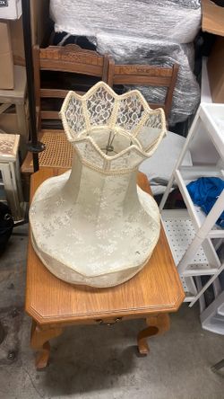 Beautiful antique lampshade