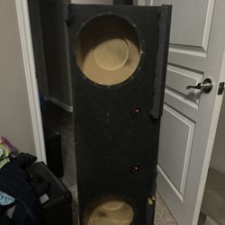 2 12’s Subwoofer Box