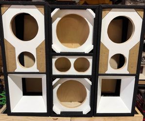 Custom MDF Speaker Cabinet Enclosures – Set of 3