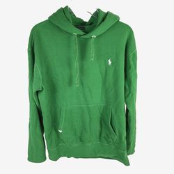 Polo Ralph Lauren Men's Performance Pullover Hoodie Sweatshirt Green Size M