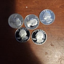 Roll Proof 1970 Quarters