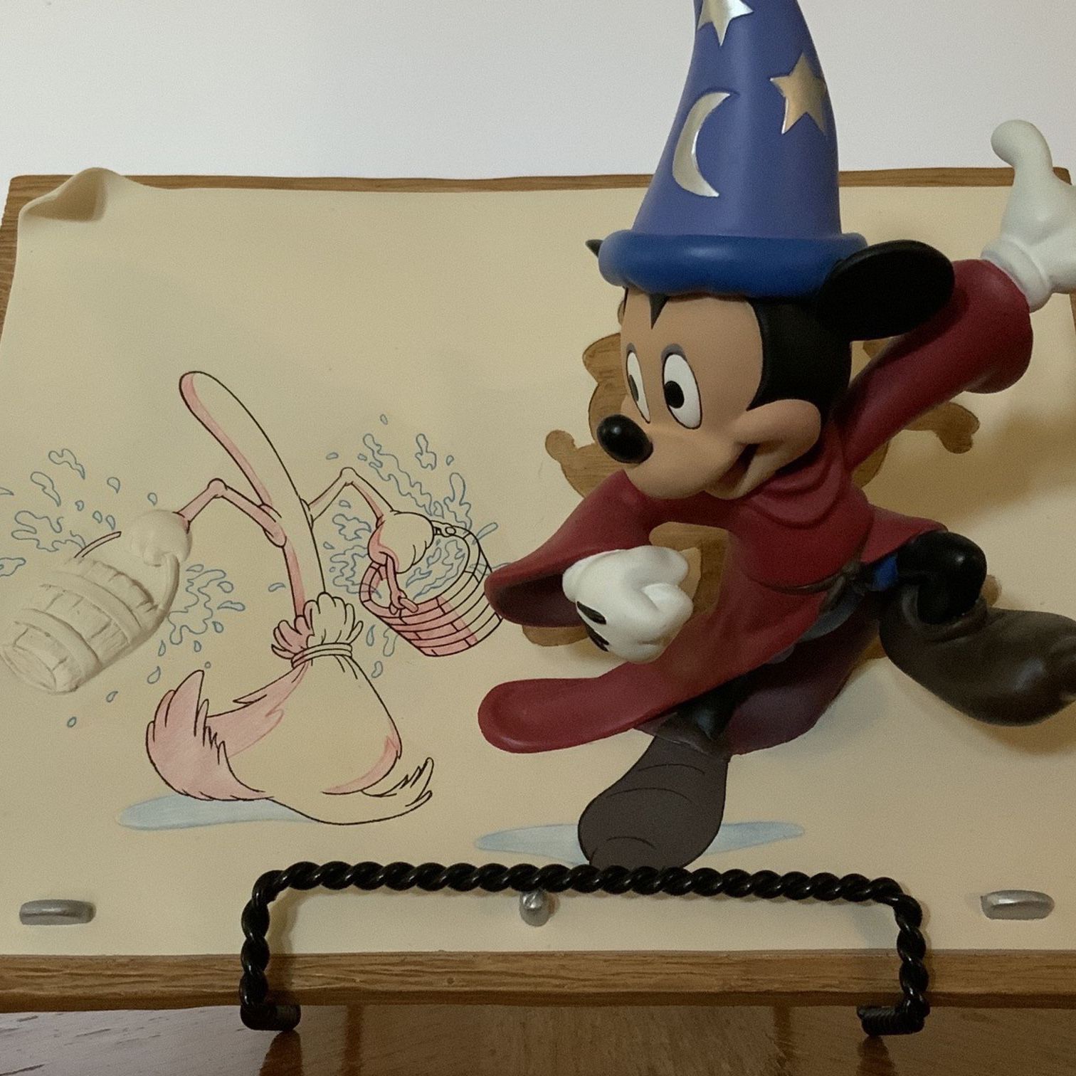 “The Magic Of Animation” Sorcerer Mickey And Broom