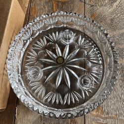 Princess House Crystal Taper Candle Holder 