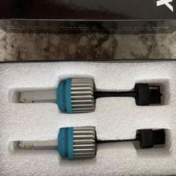 H3 LED Fogs  Bulbs 6000K Xenon White, Extremely Bright 3030 Chips H3 LED Bulbs with Projector for Car Fog Lights, Daytime Running Lights DRL 