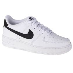 Nike Air Force 1 GS [CT3839-100] Kids Casual Shoes White/Black SZ 5.5Y