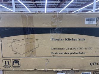 Fireclay Kitchen Sink