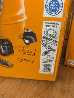 ⚠️MISSING ATTACHMENTS ⚠️ RIDGID 16 Gal. 6.5 Peak HP NXT Shop Vacuum Wet Dry Vac with Detachable Blower, Locking Hose and Accessories HD1600