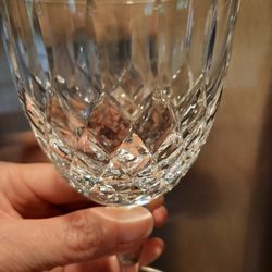 CRYSTAL GOBLETS BY ROYAL WINDSOR 