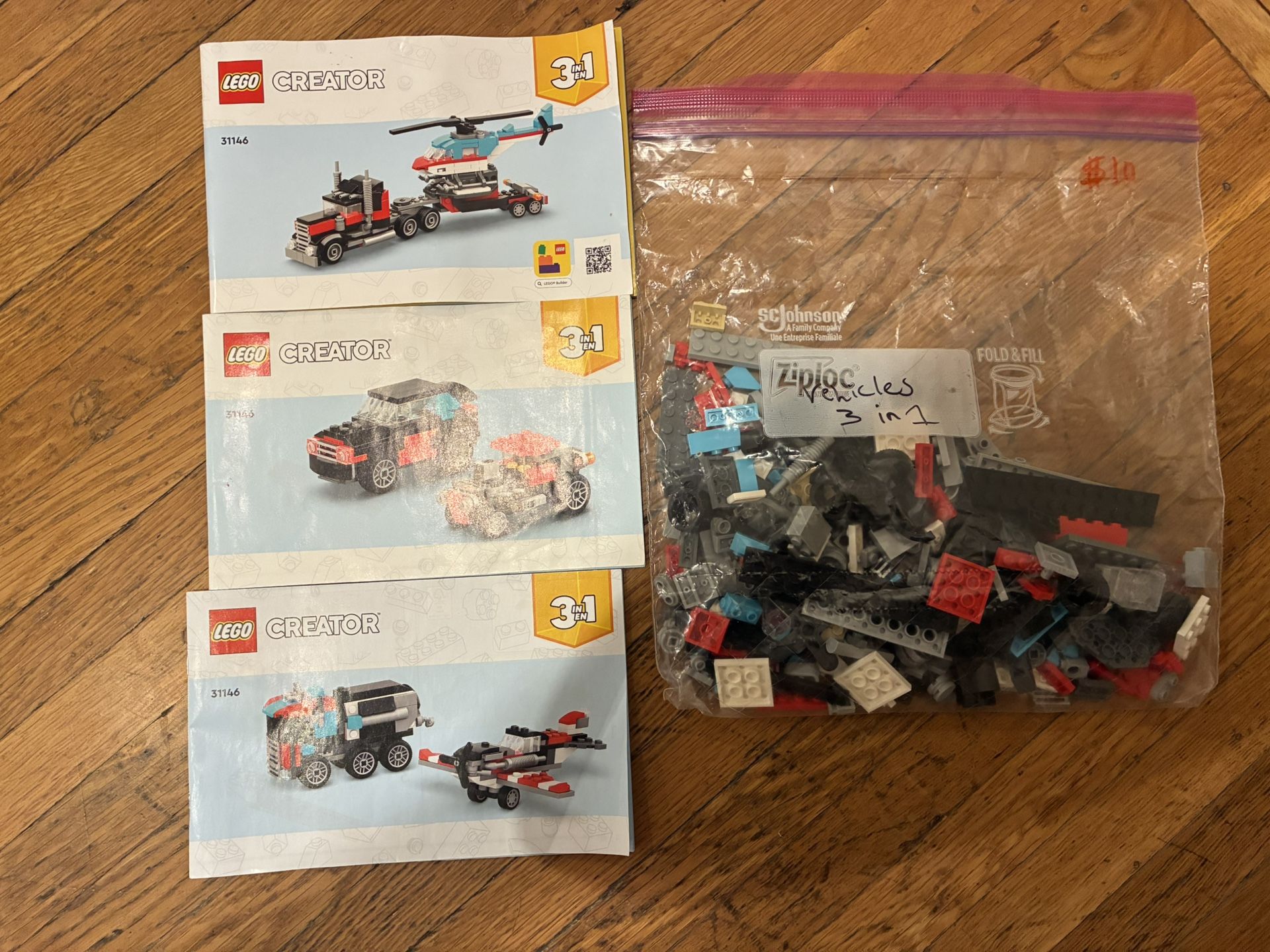3 In 1 Used Lego set