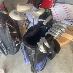 Set Of Golf Clubs And Bag! Great Price!