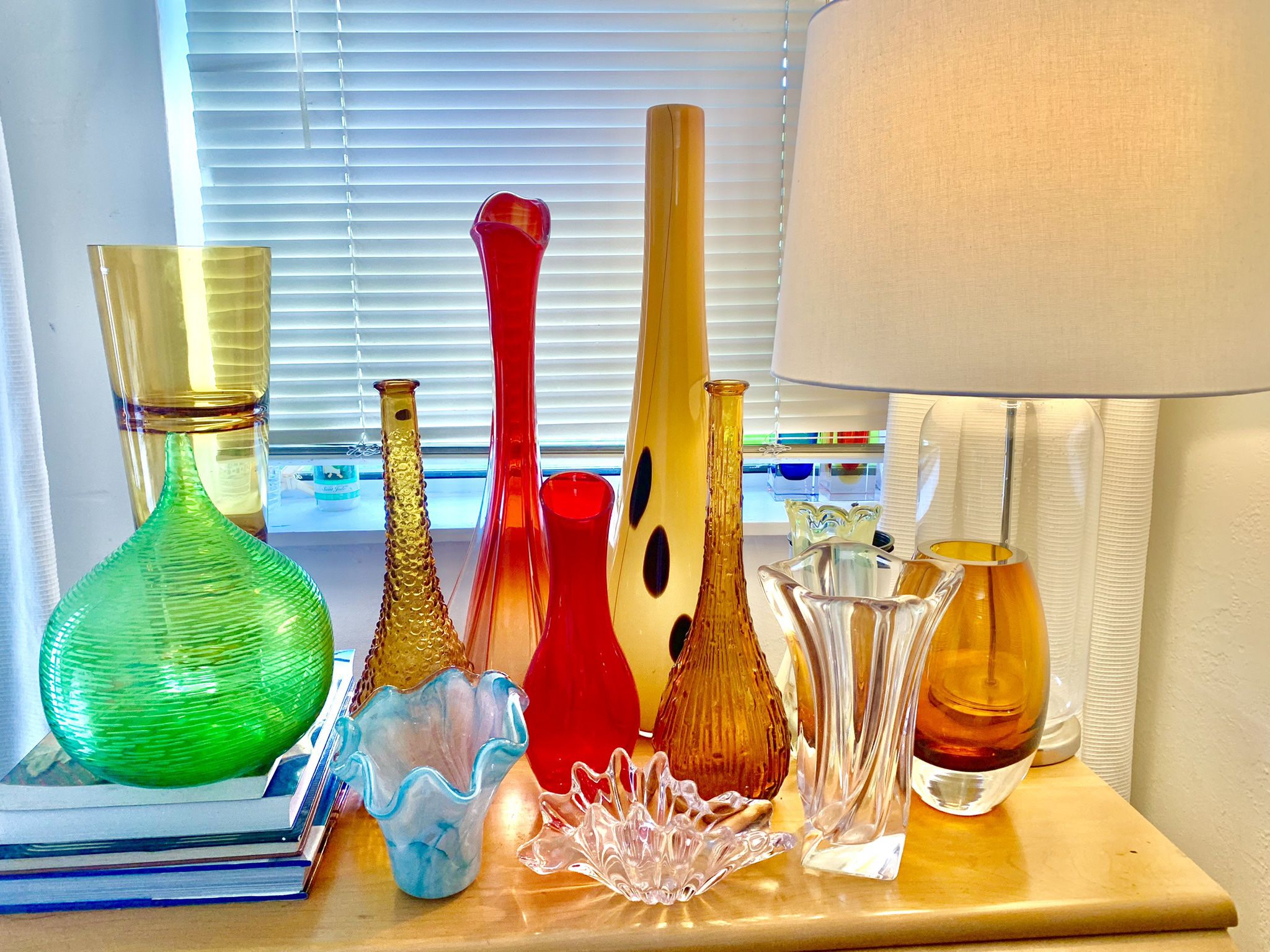 Glass Mid Century Collection ASK FOR PRICES KENDALL AREA