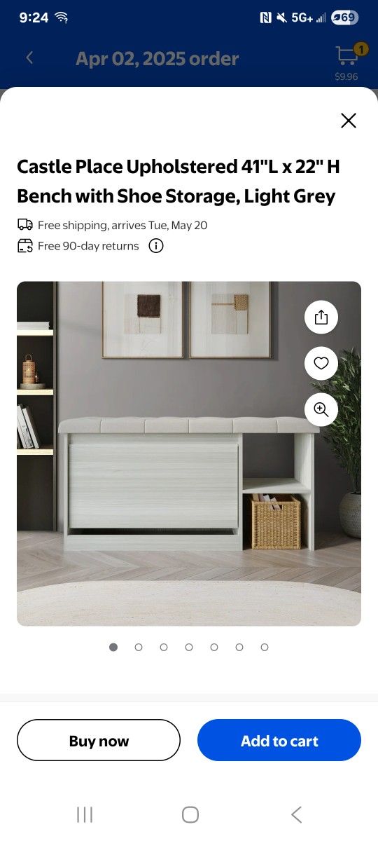 Bench With Shoe Storage