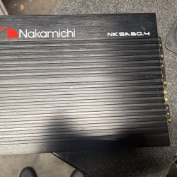 Nakamichi amplifier for channel