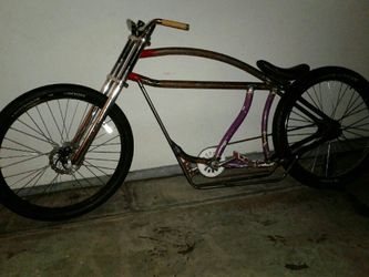 Custom beach cruiser RatRod frame