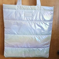 Bath and Body Works Large Iridescent Tote Bag Limited Edition Sold out in store

