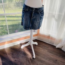 Denim Mini Skirt