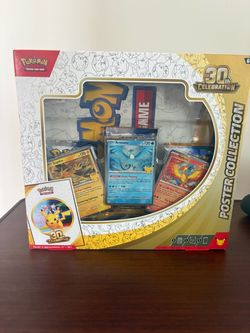 Pokémon TCG 30th Celebration Poster Collection Box