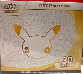 Pokémon 30th Anniversary ETB – Elite Trainer Box – Factory Sealed – Brand New