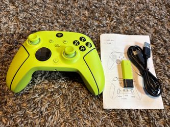 SZDILONG 2.4GHz Wireless Controller for Xbox Controller, Xbox One Series X|S Consoles, PC Windows, Steam, with 7 Colors RGB Light/1000mAh Battery/Prog