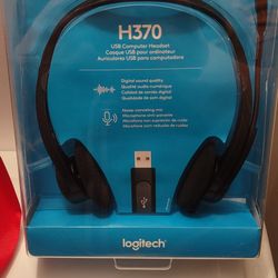 Logitech H370 USB Compatible Headset