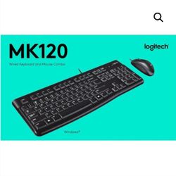 Logitech MK120 COMBO Open 📦