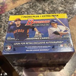 GREAT PRICE ! 2016 Bowman Baseball Blaster Box FACTORY SEALED NEW! Tatis, Guerrero Jr 1st Sells On Line From $300-$346 My Price $275 !! 