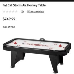 Air Hockey Table New 