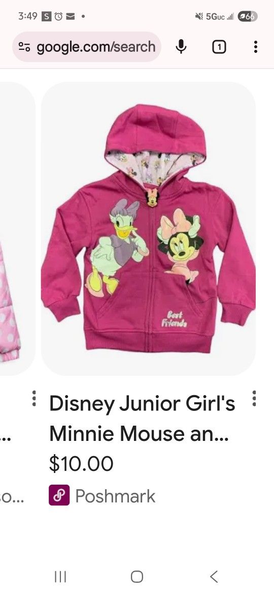 Minnie Mouse Jacket 5T