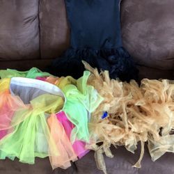 Black Leotard plus 2 Tutus - Small