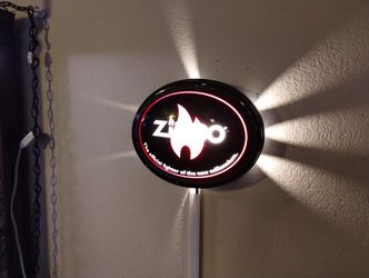 Zippo Light Up Sign 14 In / 10 In