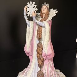 Lenox 9” Snow Queen Porcelain Figurine