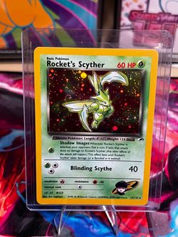 Pokemon Gym Heroes Team Rocket’s Scyther