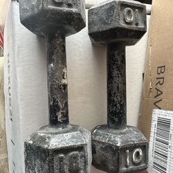 10 LB Dumbbells