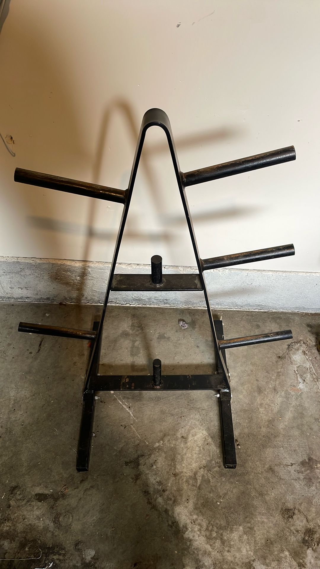 Weight Plate Rack