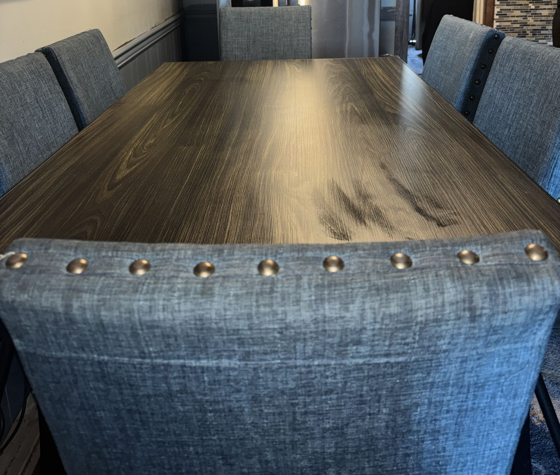 Table , Chairs(6) and Bar Stools(4) For Sale .