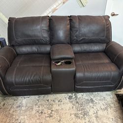 Leather Reclining Couch / Loveseat (Sofa also available)