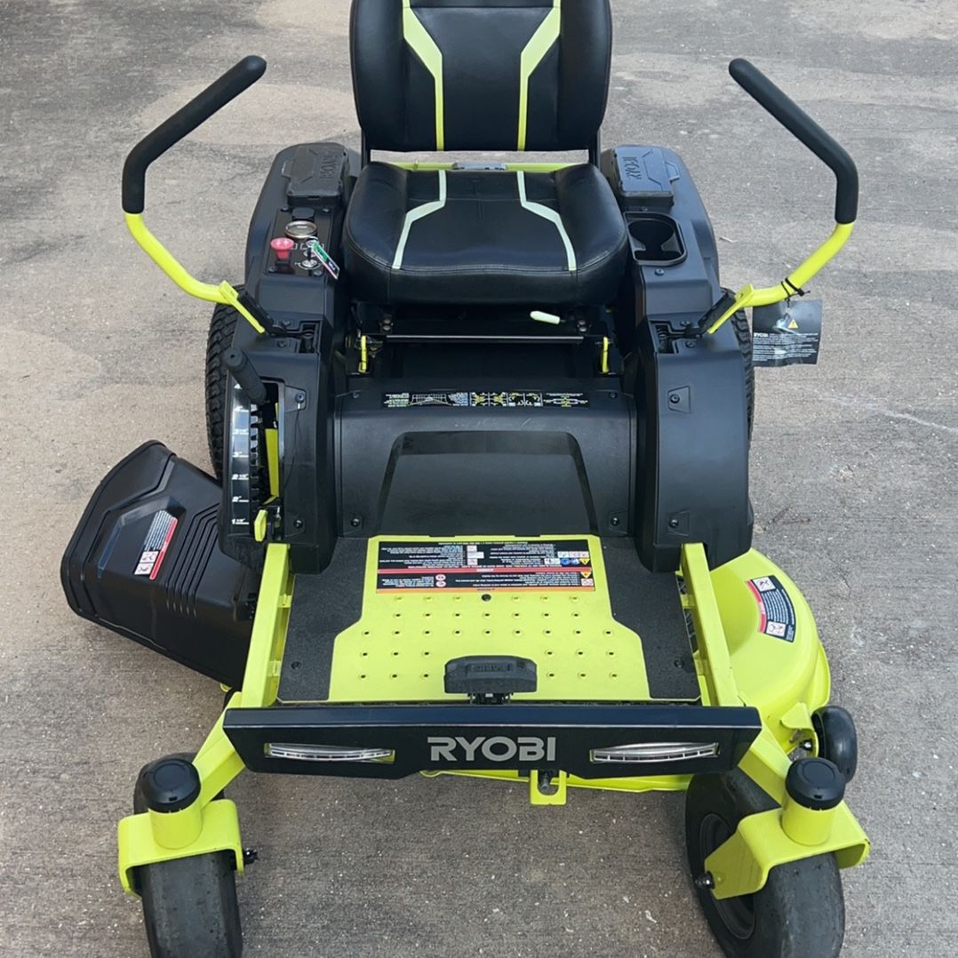 Ryobi 42 Inch Electric Riding Mower