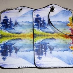 2 Pack Luggage Tag for Suitcase